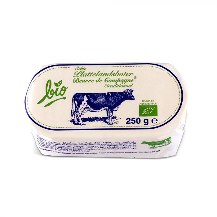 beurre salé 250 gr - La Boite à Fromages