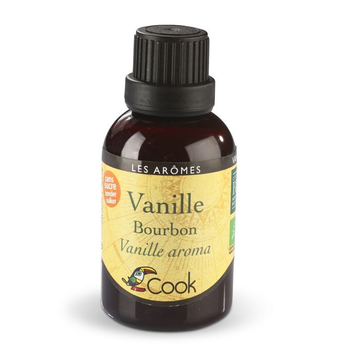 Vanille Bourbon liquide Bio - Achat en ligne, utilisations, recettes 